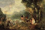 Jean-Antoine Watteau, Embarkation from Cythera